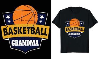 diseño de camiseta de baloncesto vector