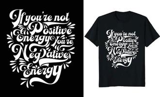 diseño de camiseta de citas motivacionales vector