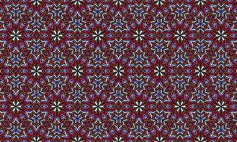 elegant modern batik ethnic pattern background vector