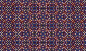 elegant modern batik ethnic pattern background vector