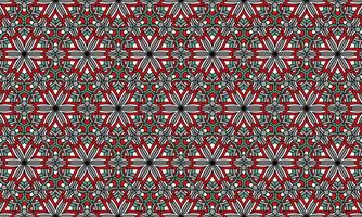 elegant modern batik ethnic pattern background vector