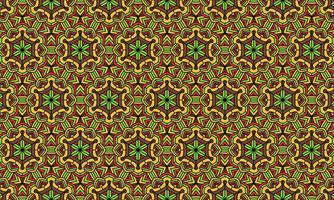 elegant modern batik ethnic pattern background vector