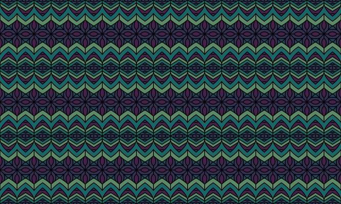 elegant modern batik ethnic pattern background