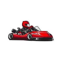 gokart car vector