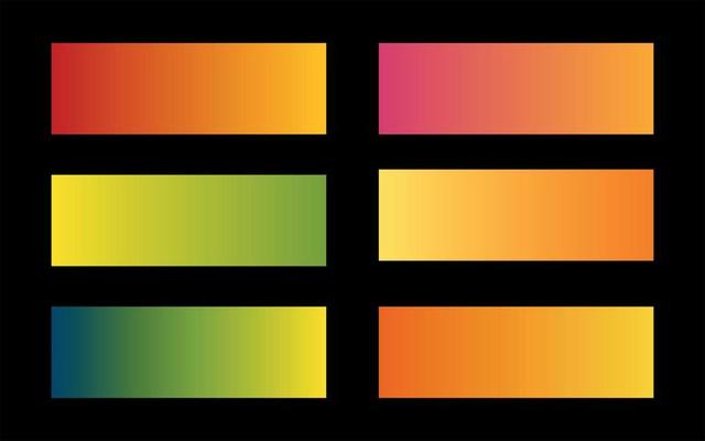 Soft Bright colorful gradients background huge set