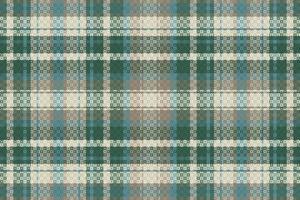 Tartan or plaid retro color pattern. vector