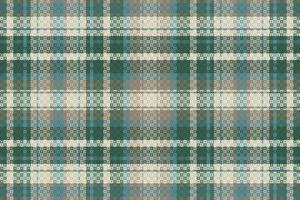 Tartan or plaid retro color pattern. vector