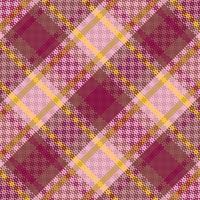 Tartan or plaid retro color pattern. vector