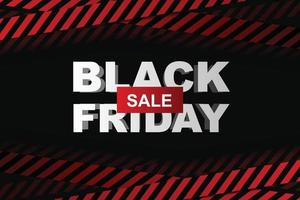 Black friday background. Design with modern style. vector