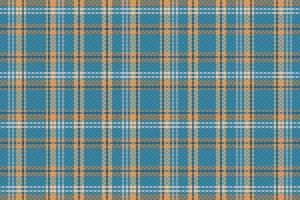 Tartan or plaid retro color pattern. vector