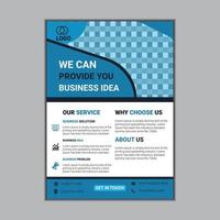 Creative Design Corporate Flyer Modern Business flyer vector