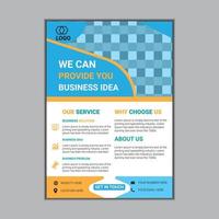 Creative Design Corporate Flyer Modern Business flyer vector