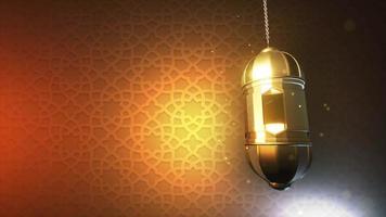 Background Of Ramadan Lantern video