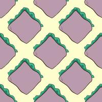 Sandwiches pattern, illustration, vector on white background