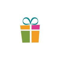 Gift Box Icon Vector