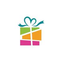 Gift Box Icon Vector