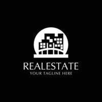 Realestate logo design icon template vector