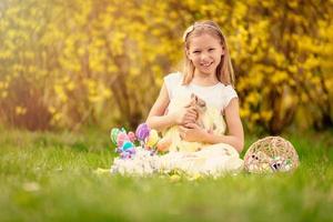 vista feliz pascua foto