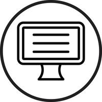 Lcd Icon Style vector