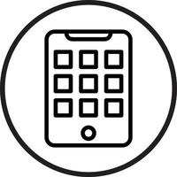 Tablet Icon Style vector