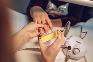 Manicure Process view photo