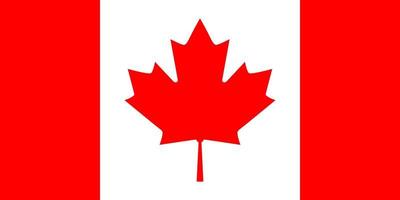 Flag of Canada vector