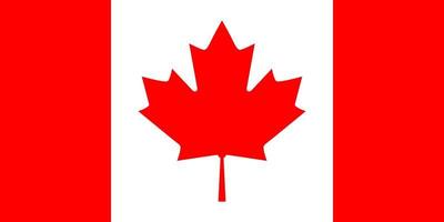 Flag of Canada vector