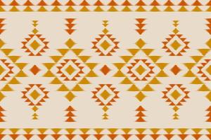 alfombra étnica patrón ikat art. patrón geométrico étnico ikat sin costuras en tribal. estilo mexicano vector