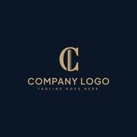 Letter C L Logo designs vector