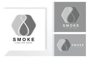 Steam Steam Logo Vector Hot Evaporating Aroma. Smell Line Illustration, Cooking Steam Icon, Steam Train, Baking, Smoking