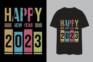 Happy New Year 2023 Design vector