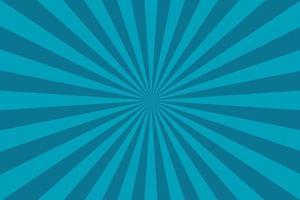Turquoise Sunburst Pattern Background. Vibrant Radial Rays geometric Illustration vector