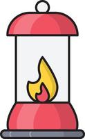 lantern vector illustration on a background.Premium quality symbols.vector icons for concept and graphic design.