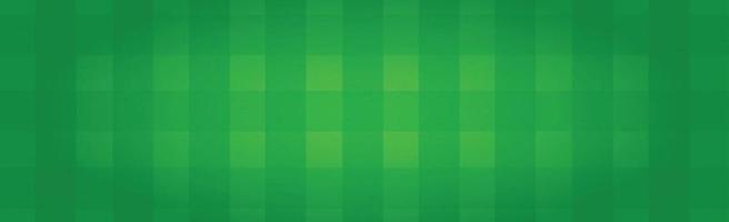 Realistic green football field with checkered markings - Vector