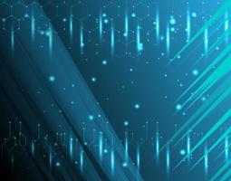Ultramodern Technology Artificial intelligence design background. Technology background with geometric elements vector