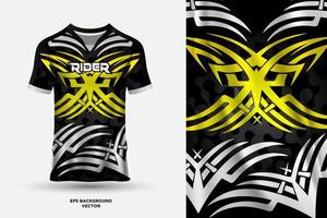 Jersey design 01 vector