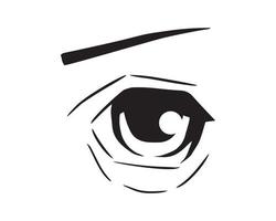 Vector illustration of Eyes Expression