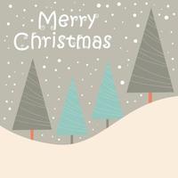 Merry Christmas and Happy New Year typography vector design for greeting cards and poster.