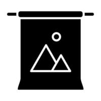 estilo de icono de fondo de cámara vector