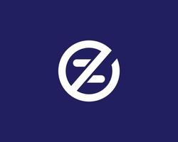 EZ ZE logo design vector template