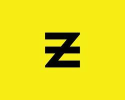 EZ ZE logo design vector template