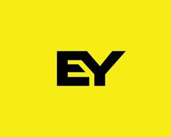 EY YE Logo design vector template