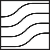 Abstract square logo illustration in trendy and minimal style vector