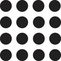 Abstract dot and connection logo illustration in trendy and minimal style vector