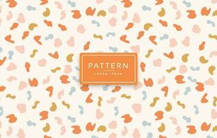 Fun colorful terrazzo pattern vector