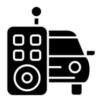 Remote Control Icon Style vector