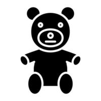 Teddy Icon Style vector