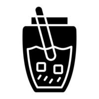 Horchata Icon Style vector