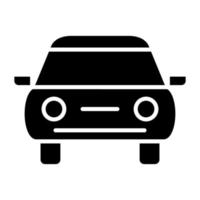 estilo de icono de coche vector