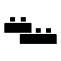 Blocks Icon Style vector